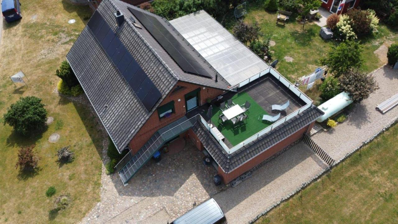 Ferienwohnung-In-Mecklenburg-Am-Kritzower-See-Mit-Ruderboot Kritzow  Exterior foto